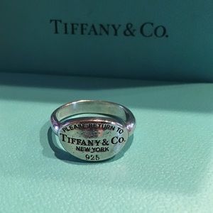 Authentic Return to Tiffany Ring