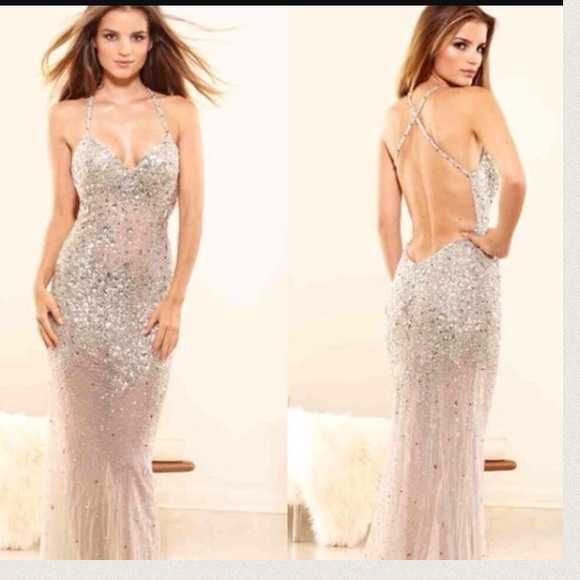 Terani Couture Beaded Gown