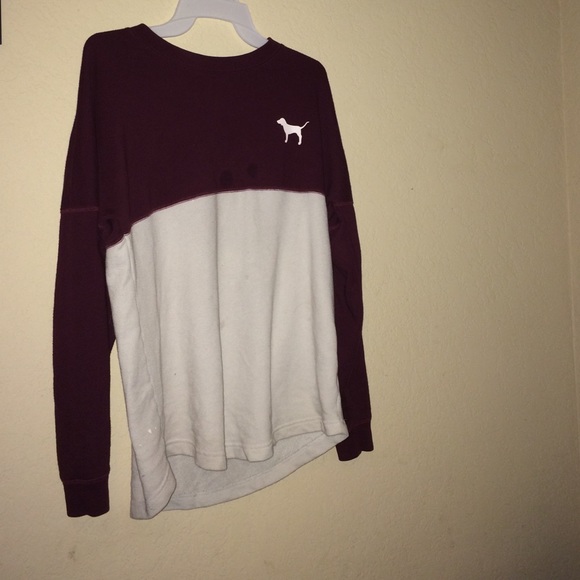 PINK Varsity Crew Neck