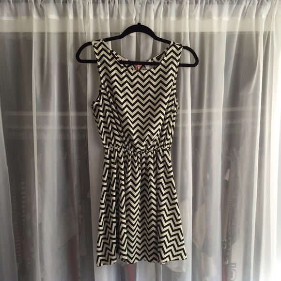 Versatile chevron dress