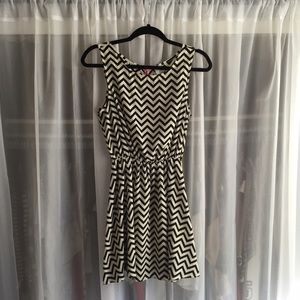 Versatile chevron dress