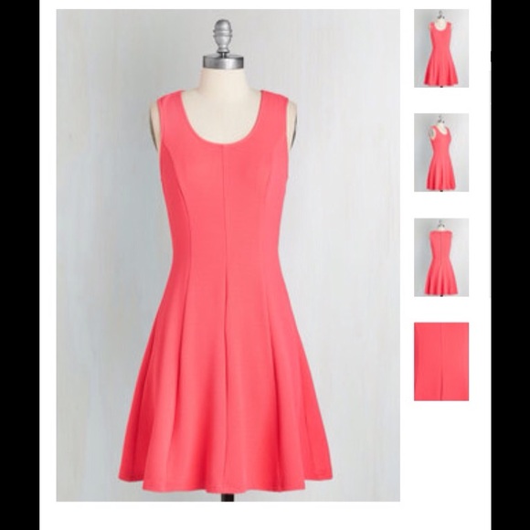 FINAL PRICE Fuchsia A-line dress
