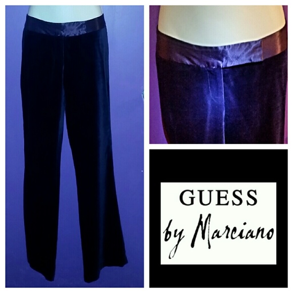 plum velvet trousers