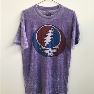 Grateful Dead Purple Logo T