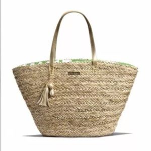 Lilly Pulitzer Target Raffia Straw Tote - BoomBoom
