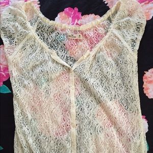 Lace top from Hollister