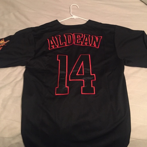 Jason Aldean Concert Baseball Jersey