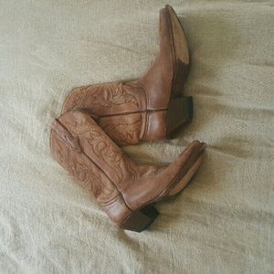 RESISTOL Authentic Cowgirl Boots 100% Leather
