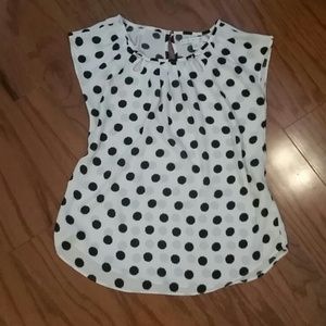 Polka dot top