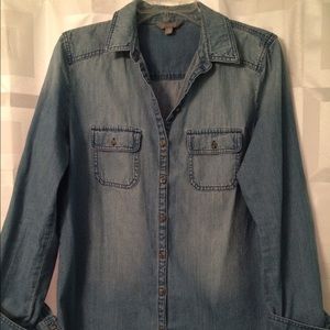Nordstrom Rubbish Denim long sleeve shirt