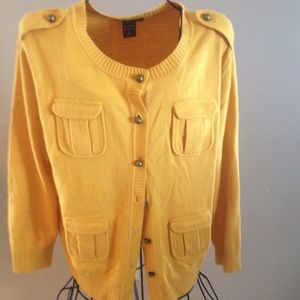 Military style sweater