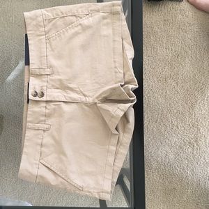 Size 8 shortie stretch shorts