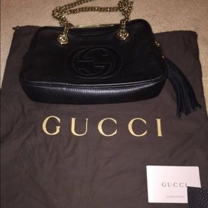 Gucci Soho Leather Chain Shoulder Bag