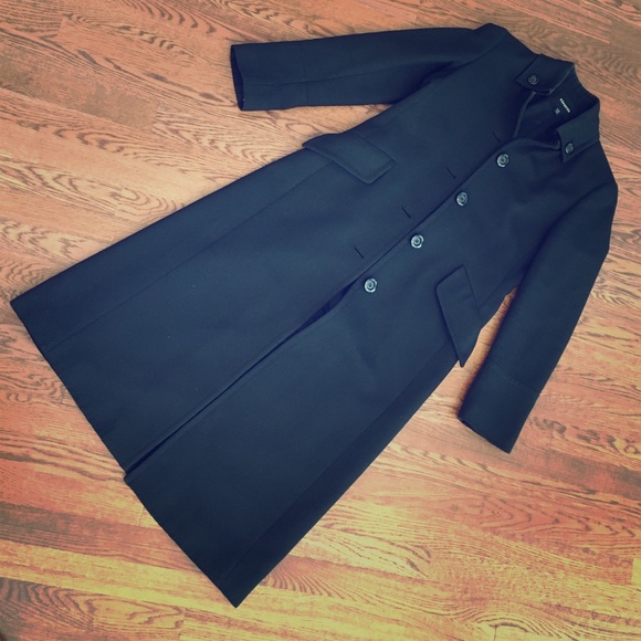 Express Jackets & Blazers - Express Long Black Trench
