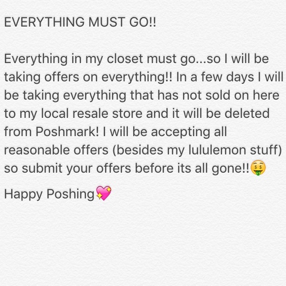 Everything Must Go!!!