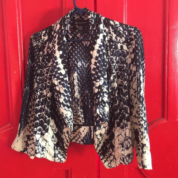 Snake skin jacket