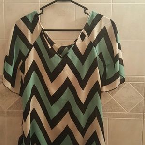 Final price drop! Size medium Sheer top