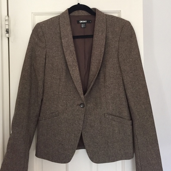 DKNY Tweed Blazer