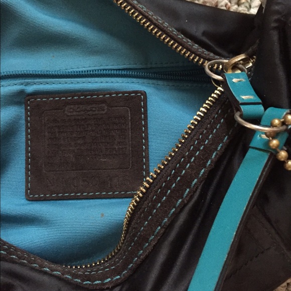 Coach hobo bag purse small black authentic - Picture 3 of 3