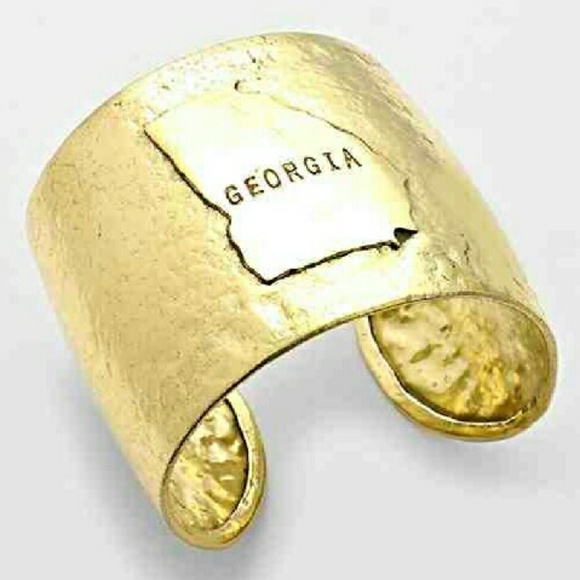 Georgia Map Bracelet