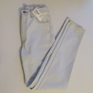 American Apparel High Waisted Pencil Jeans