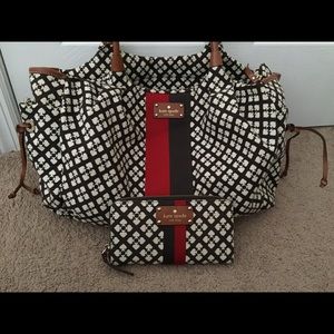 Authentic Kate Spade tote / baby bag