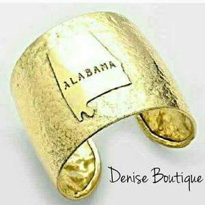 Alabama Map Bracelet
