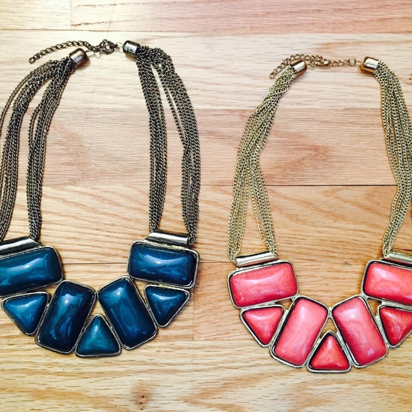 Twin Statement Necklaces