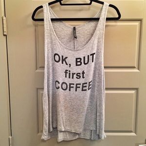 OK, But First Coffee Muscle Tank
