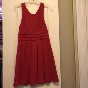 Red dress, worn once!!