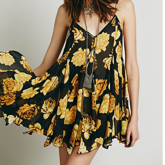 🌻FP Floral flowy tank Dress - Picture 1 of 2
