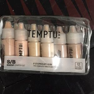 Temptu air brush foundation 12 shades