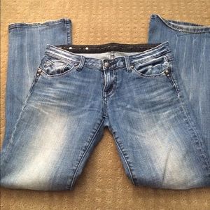Express Rerock boot cut jeans