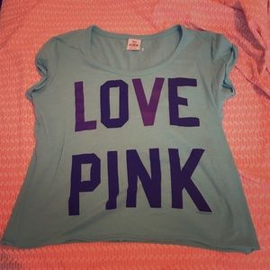 Victoria's Secret pink blue top!