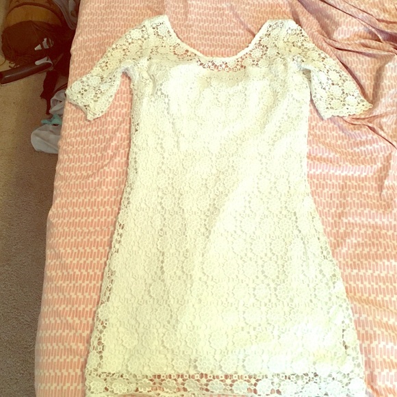 Abercrombie white dress