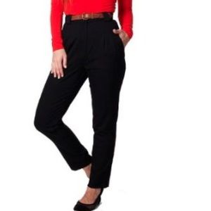 American Apparel High Waisted Pleated Pants