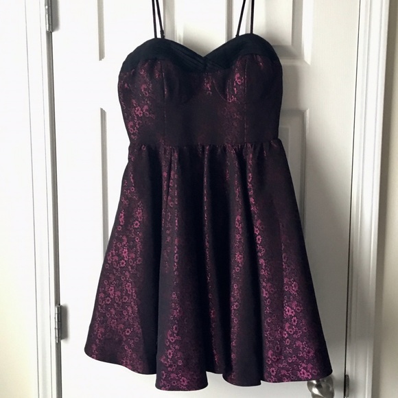 Anthropologie Dresses & Skirts - Anthropologie Jacquard Gala Dress, purple, size 10