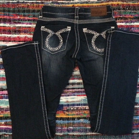 Big Star Denim - Big Star Liv Slim Boot 24 Long Buckle jeans