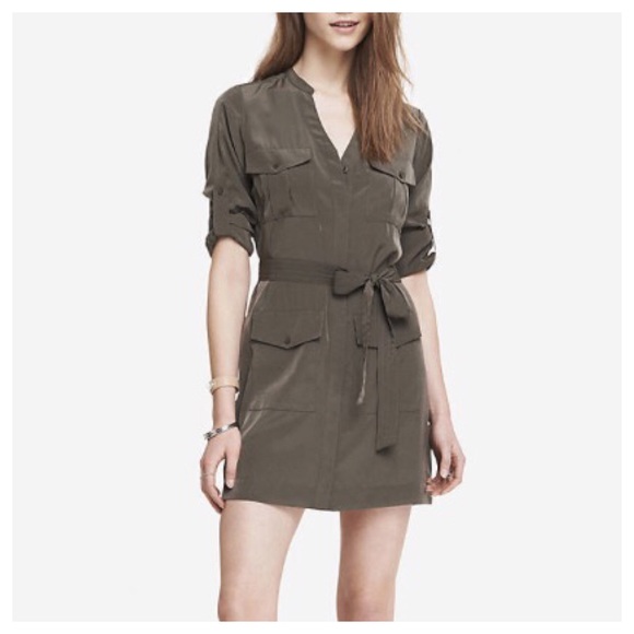 Express shirt dress