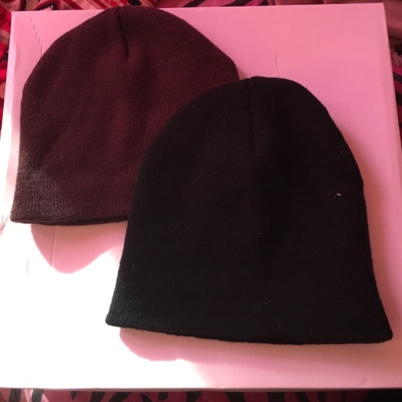 Brown & Black Beanies