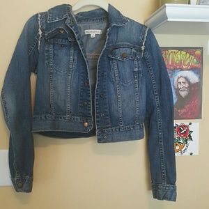 Vintage inspired blue demi jacket