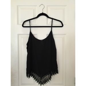 H&M Black Sheer Tank Top