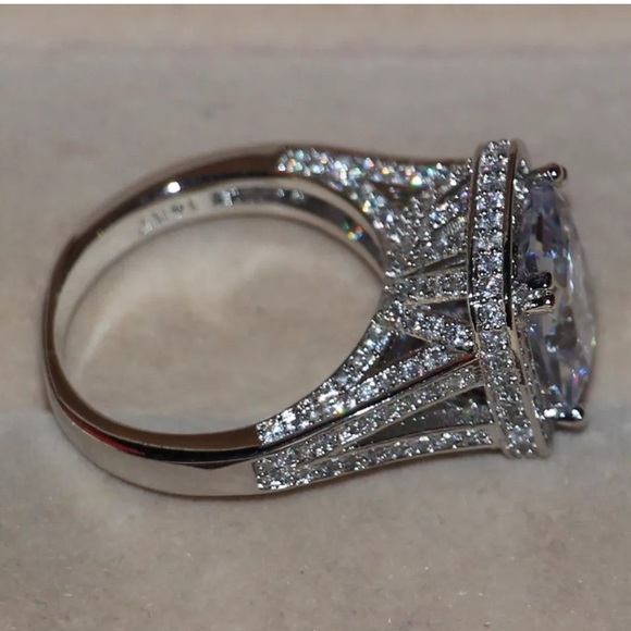 White Sapphire Ring