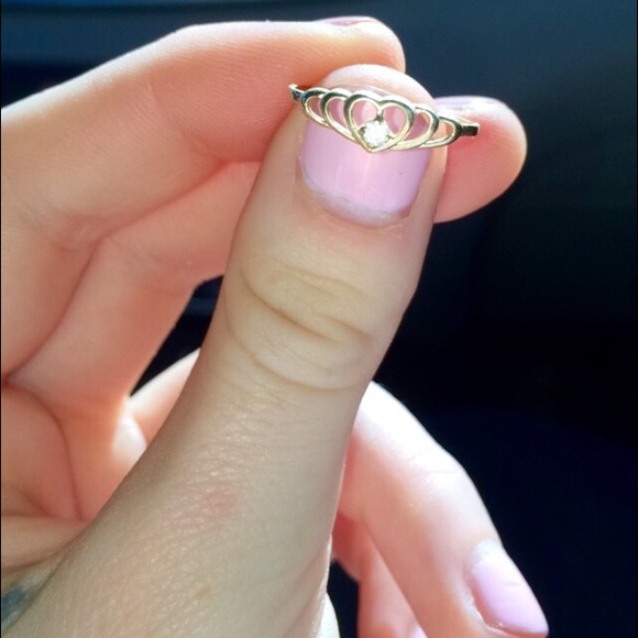 Golden Hearts Ring
