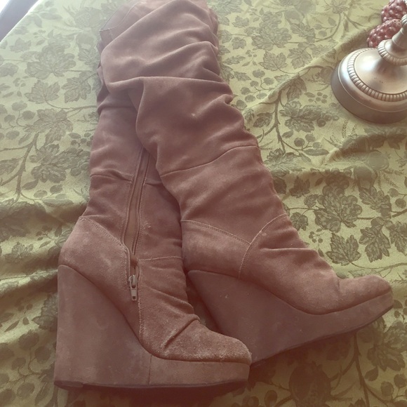 Knee high boots
