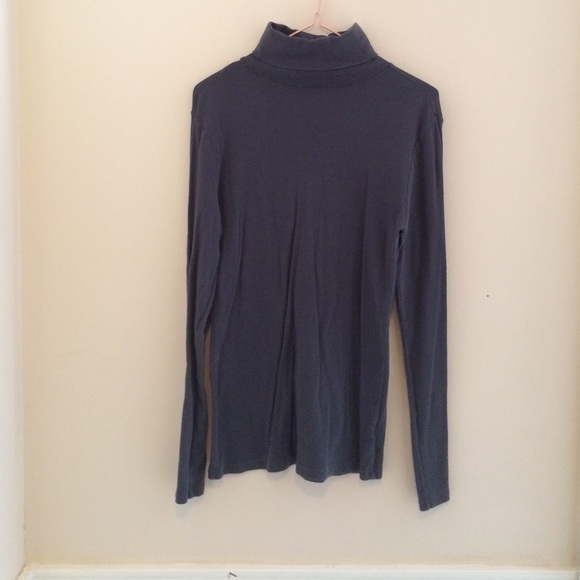 Old Navy grayish/blue turtleneck.