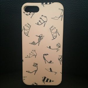 JCrew shoe sketch iPhone 5 case