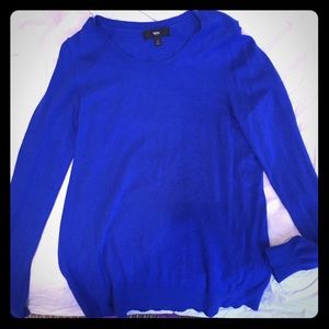 Royal blue sweater