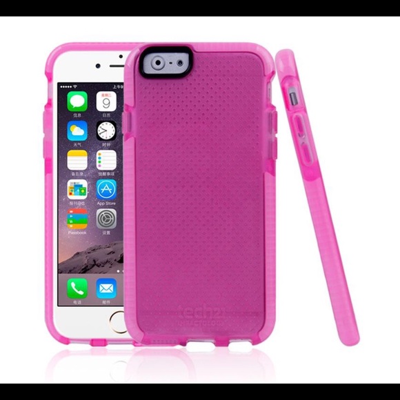 Tech 21 IPhone 6plus case pink