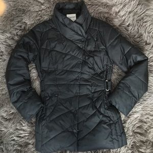 Black winter coat